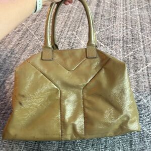 YSL Logo Leather Bag